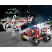 EiTech 00080 Firefighters 2 in 1 Construction Set