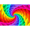 Enjoy 1638 Gradient Rainbow Swirl 1000pc Jigsaw Puzzle
