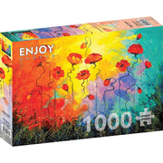 Enjoy Magic Poppies 1000pc Jigsaw Puzzle