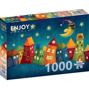 Enjoy 1952 Fantasy Colorful Houses 1000pc Jigsaw Puzzle