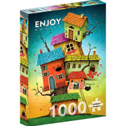 Enjoy Fairy Tale Houses 1000pc Jigsaw Puzzle