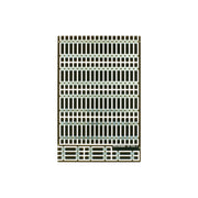 DCC Concepts Pre-Etched Sleepers 1.6mm (4mm scale) Straight Track