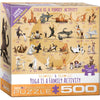 Eurographics Yoga Family Activity 500pc XL