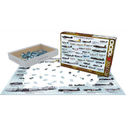 Eurographics 60075 WWII Aircraft 1000pc Jigsaw Puzzle