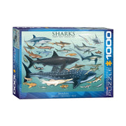 Eurographics 60079 Sharks 1000pc Jigsaw Puzzle