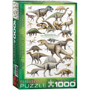 Eurographics 1000pc Dinosaurs Cretaceous Period