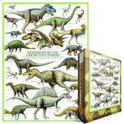 Eurographics 60098 Dinosaurs Cretaceous Period 1000pc Jigsaw Puzzle