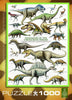 Eurographics 60098 Dinosaurs Cretaceous Period 1000pc Jigsaw Puzzle