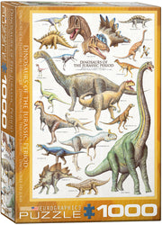 Eurographics 1000pc Dinosaurs Jurassic Period