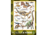Eurographics 60099 Dinosaurs Jurassic Period 1000pc Jigsaw Puzzle