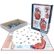 Eurographics 60257 The Heart 1000pc Jigsaw Puzzle