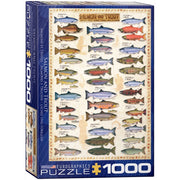 Eurographics 60311 Salmon and Trout Jigsaw Puzzle 1000pc