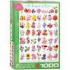 Eurographics 60579 Language of Flowers Jigsaw Puzzle 1000pc