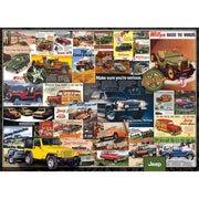 Eurographics 60758 Vintage Ads Jeep 1000pc Jigsaw Puzzle