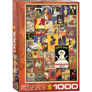 Eurographics 60769 Variety Vintage Posters Jigsaw Puzzle 1000pc