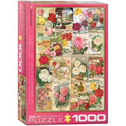 Eurographics 60810 Roses Seed Catalog 1000pc Jigsaw Puzzle