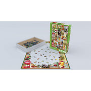 Eurographics 60817 Vegetable Seed Catalogue Covers 1000pc Jigsaw Puzzle
