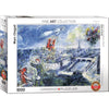 Eurographics 60850 Chagall Le Bouquet De Paris Jigsaw Puzzle 1000pc