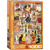 Eurographics 60935 Opera and Theatre Vintage Jigsaw Puzzle 1000pc