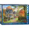 Eurographics 60978 Dominic Davison The Blue Country House Jigsaw Puzzle 1000pc