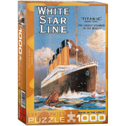 Eurographics 61333 Titanic White Star Line Jigsaw Puzzle 1000pc