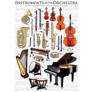 Eurographics 61410 Instruments of the Orchestra 1000pc Jigsaw Puzzle