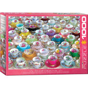 Eurographics 65314 Tea Cup Collection Jigsaw Puzzle 1000pc
