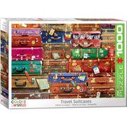 Eurographics 65468 Travel Suitcases Jigsaw Puzzle 1000pc