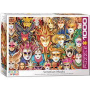 Eurographics 65534 Venetian Masks Jigsaw Puzzle 1000pc
