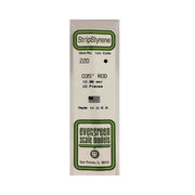Evergreen 00220 Styrene Rod 0.0350 x 14in / 0.88mm x 36cm - 10 - Metro Hobbies