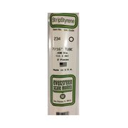Evergreen 00234 Styrene Tube 0.438 x 14in / 11.1mm x 36cm - 2