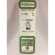 Evergreen Z Channel .080 x .040 x 14in (4)