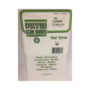Evergreen 04061 Clapboard Spacing .060in x6x12L - Metro Hobbies