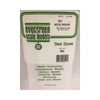 Evergreen 4521 White Styrene Seam Roof Sheet 0.188 x 6 x 12in / 4.8mm x 15cm x 30cm - 1