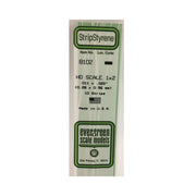 Evergreen 08102 Styrene Strip 0.011 x 0.023 x 14in - 10