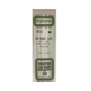 Evergreen 08112 Styrene Strip .011in x .135in/ 0.3mmx3.4mm (x10)