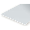 Evergreen 09020 Styrene White Sheets 0.020 x 6 x 12in / 0.51mm x 15cm x 30cm 3pc - Metro Hobbies
