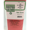 Evergreen Transparent Red Sheet 0.010 x 6 x 12in (2)