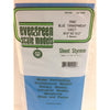 Evergreen Transparent Blue Sheet 0.010 x 6 x 12in (2)