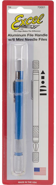 Excel 70001 Alum File Handle w/Six Files