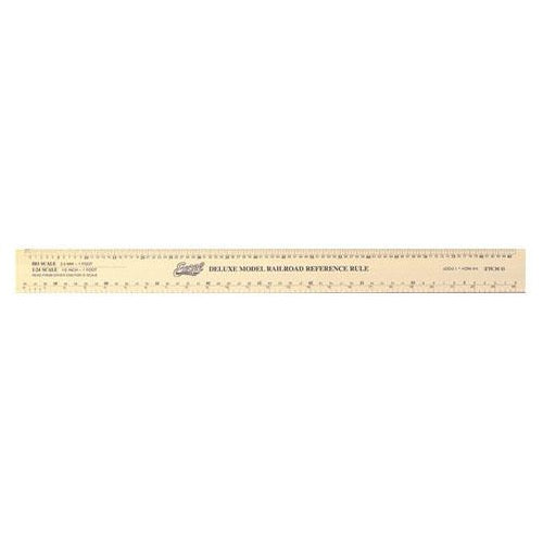 Model Railroad Reference Ruler Excel 55778 Model Railway Reference Ruler N HO O G – Metro Hobbies