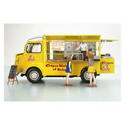 Ebbro 25013 1/24 Citroen H Crepe Mobile with Figure