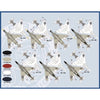 Furball Aero-Design 48011 1/48 F-4 Bravo MiG Killers Part One Redux Decal Set