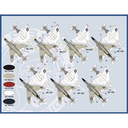 Furball Aero-Design 48011 1/48 F-4 Bravo MiG Killers Part One Redux Decal Set