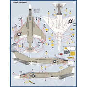 Furball Aero-Design 48011 1/48 F-4 Bravo MiG Killers Part One Redux Decal Set