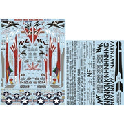 Furball Aero-Design 48011 1/48 F-4 Bravo MiG Killers Part One Redux Decal Set