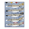 Furball Aero-Design 48045 1/48 Air Wing All-Stars Phantoms Part 3 for Academy Kits Decal Set