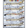 Furball Aero-Design 48076 1/48 US Navy Phantoms of the Vietnam War Part 1 Decal Set