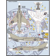 Furball Aero-Design 48076 1/48 US Navy Phantoms of the Vietnam War Part 1 Decal Set