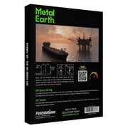 Metal Earth FCMM-GB-OO Offshore Oil Rig & Tanker Gift Box